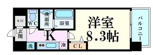 リッツ新大阪の物件間取画像